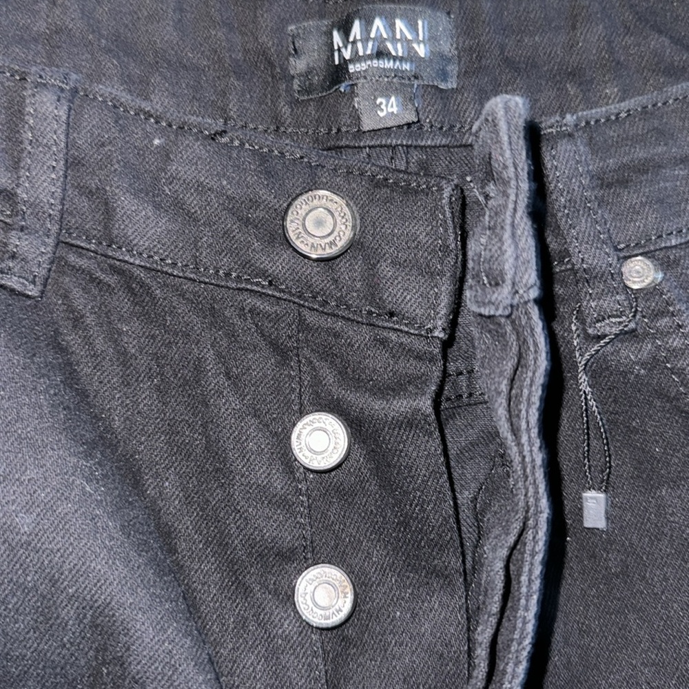 BoohooMan Man Jeans size 34 - Picture 3 of 5